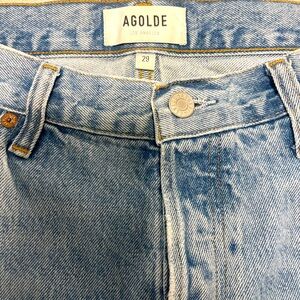 Agolde jeans.